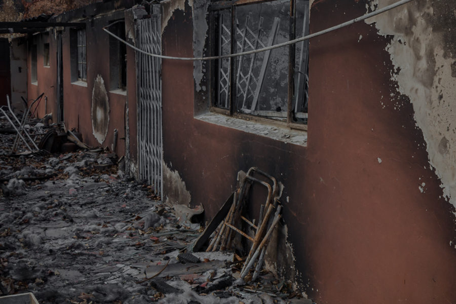 What happens after your house has been burnt to the ground?